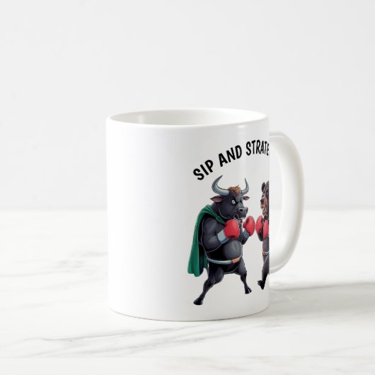 Maßgeschneiderte Bull and Bar Kaffeetasse (VorderseiteRechts)