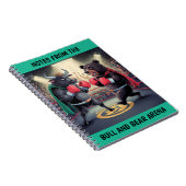 Maßgeschneiderte Bull and Bar Notizblock (Rechte Seite)