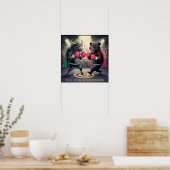 Maßgeschneiderte Bull and Bar Poster (Küche)