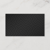 Maßgeschneiderte Bulldozer-Visitenkarten Visitenkarte (Rückseite)