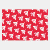 Maßgeschneiderte, bunte Weihnachtsverpackungen Geschenkpapier Set (Vorderseite)