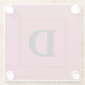 Maßgeschneiderte Burgundy mit Gold-Familie, erste Glasuntersetzer (Rückseite)