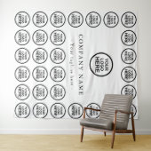 Maßgeschneiderte Business Event Corporate Party Ta Wandteppich (Beispiel (Horizontal))