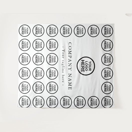 Maßgeschneiderte Business Event Corporate Party Ta Wandteppich (Vorderseite (Horizontal))