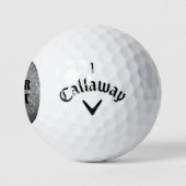 Maßgeschneiderte Callaway-Golfbälle mit Stahlplatt Golfball (Logo)