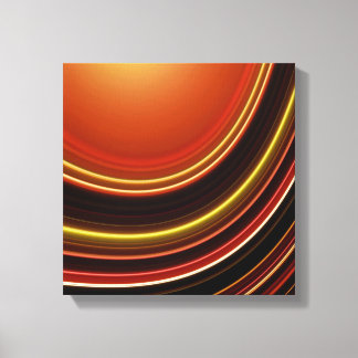 Maßgeschneiderte Canvas Print, orange braune Abstr Leinwanddruck