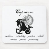 Maßgeschneiderte Capricorn-Merkmale im griechische Mousepad (Vorne)