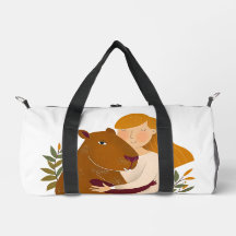 Maßgeschneiderte Capybara Duffel Bag