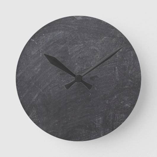 Maßgeschneiderte Chalkboard-Basis Runde Wanduhr (Vorderseite)