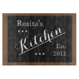 Maßgeschneiderte Chalkboard-Schneidebrett Schneidebrett