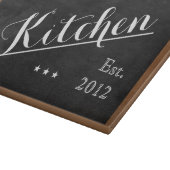 Maßgeschneiderte Chalkboard-Schneidebrett Schneidebrett (Ecke)