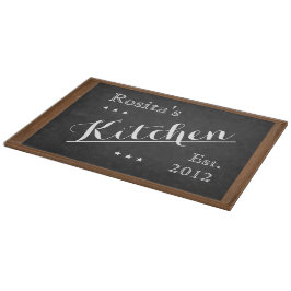 Maßgeschneiderte Chalkboard-Schneidebrett Schneidebrett