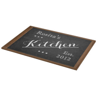 Maßgeschneiderte Chalkboard-Schneidebrett Schneidebrett