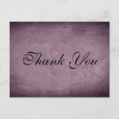 Maßgeschneiderte Classic Chalkboard | Dankeschön K Postkarte (Vorderseite)