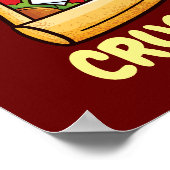 Maßgeschneiderte C'mon Crust Me !! Poster (Ecke)