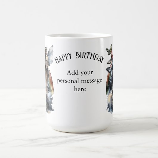 Maßgeschneiderte Collage Kaffeetasse (Mittel)