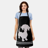 Maßgeschneiderte Dackel Art Kitchen Koch Schürze (Getragen)