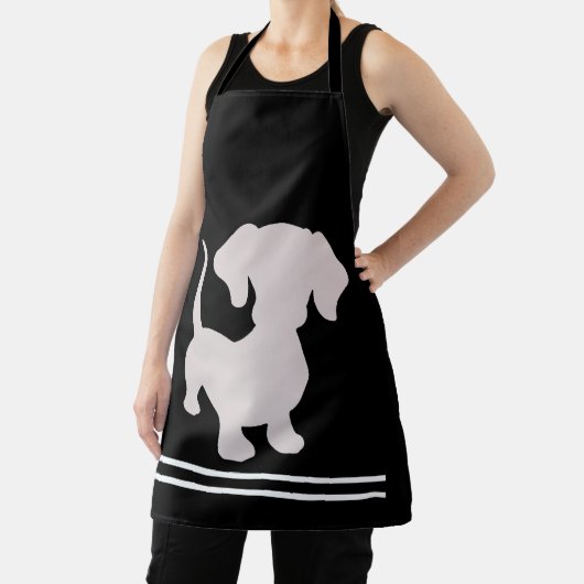 Maßgeschneiderte Dackel Art Kitchen Koch Schürze (InSitu)