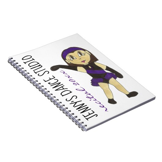 Maßgeschneiderte Dance Studio Erinnerungen Lehrer Notizblock (Rechte Seite)