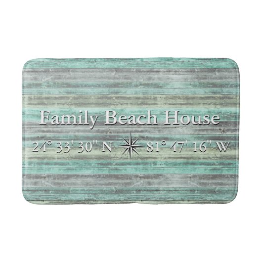 Maßgeschneiderte Dekoration in der Höhe und Länge Badematte (Vorderseite)