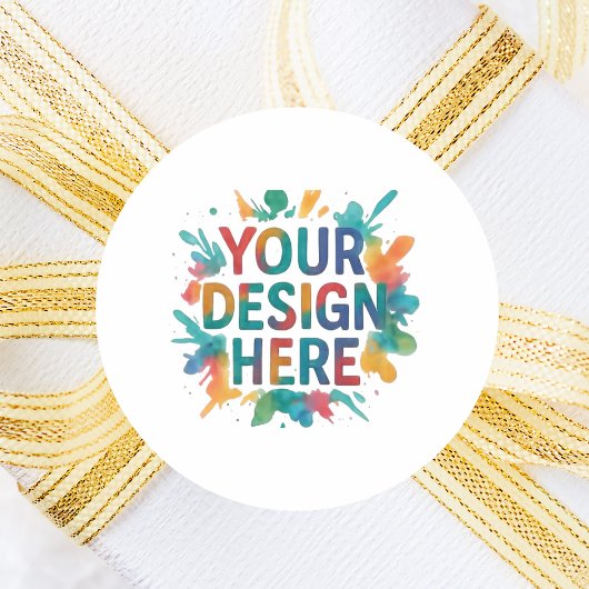 Maßgeschneiderte Design-DIUEN Runder Aufkleber