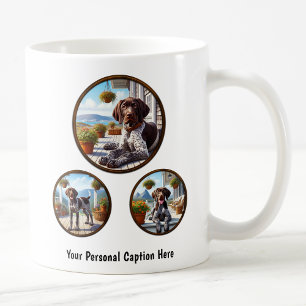 Maßgeschneiderte deutsche Kurzpulpe Kaffeetasse
