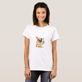 Maßgeschneiderte Dog Portrait T - Shirt (Vorne ganz)