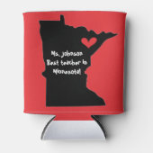 Maßgeschneiderte Dose Cooler, Best Teacher Dosenkühler (Vorderseite)