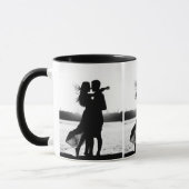 Maßgeschneiderte Drei-Foto-Tasse Tasse (Links)