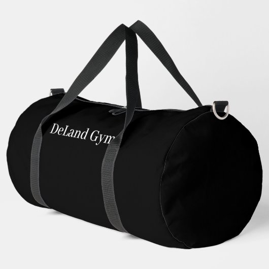 Maßgeschneiderte Duffel-Tasche - Gym's Duffle Bag (Linke Ecke)