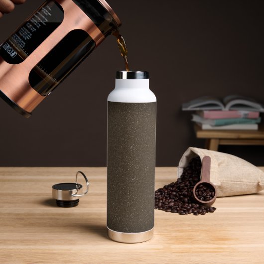 Maßgeschneiderte Dunkelgrau-Flasche Trinkflasche (Kaffee)