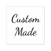 Maßgeschneiderte, einfache Kurve Permastempel (Design)