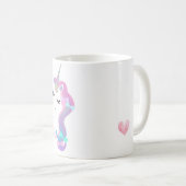 Maßgeschneiderte Einhorntasse Kaffeetasse (VorderseiteRechts)