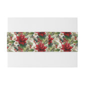 Maßgeschneiderte Einladung Bauchband Einladungsbanderole (Rückseitenbeispiel)