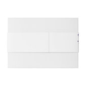 Maßgeschneiderte Einladung Bauchband Einladungsbanderole (Rückseitenbeispiel)