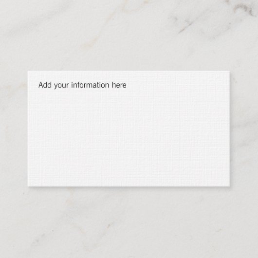 Maßgeschneiderte Einsteckkarten Begleitkarte (Vorderseite)