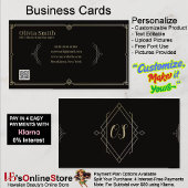 Maßgeschneiderte elegante Black Business Cards 8 Visitenkarte