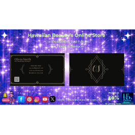 Maßgeschneiderte elegante Black Business Cards 8 Visitenkarte