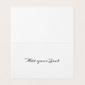 Maßgeschneiderte Elegante Vintage Blütenkarnation (Innenseite Aufgefaltet)