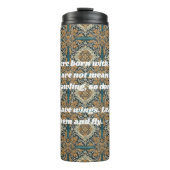 Maßgeschneiderte Elegantes Muster Persische Gesche Thermosbecher (Vorderseite)