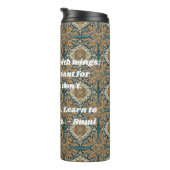 Maßgeschneiderte Elegantes Muster Persische Gesche Thermosbecher (Nach rechts gedreht)