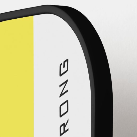 Maßgeschneiderte elektrische Gitarre Moderner Mini Pickleball Schläger (Linke Seite)