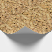 Maßgeschneiderte Erdnüsse in Muscheln - Geschenkpa Geschenkpapier (Ecke)