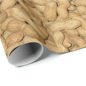 Maßgeschneiderte Erdnüsse in Muscheln - Geschenkpa Geschenkpapier (Rolleneckpunkt)