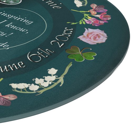 Maßgeschneiderte Event-Bläserhaube Schneidebrett (Ecke)