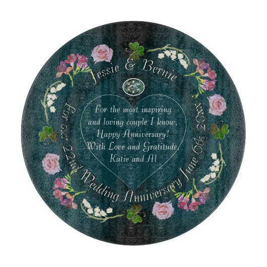 Maßgeschneiderte Event-Bläserhaube Schneidebrett (Vorderseite)