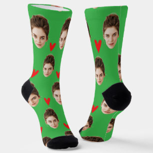 Maßgeschneiderte Face Socken für Boyfriend Persona
