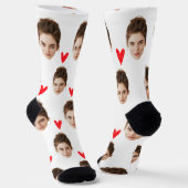 Maßgeschneiderte Face Socken für Boyfriend Persona (Gewinkelt)