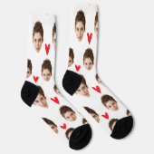 Maßgeschneiderte Face Socken für Boyfriend Persona (Rechts)
