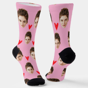 Maßgeschneiderte Face Socken für Boyfriend Persona